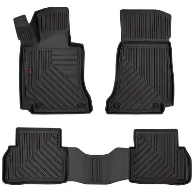 Rubbarto Komplet dywaników samochodowych RUBBARTO 3D pasujących do Mercedes-Benz W205 C (2014-2021)