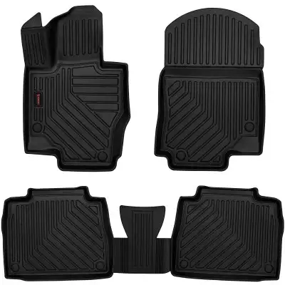 Rubbarto Komplet dywaników samochodowych RUBBARTO 3D pasujących do Mercedes Benz W167 GLW (2018-...) 4 kg