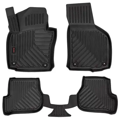 Rubbarto Komplet dywaników samochodowych RUBBARTO 3D pasujących do Skoda Octavia II / VW Golf V / VW Golf VI / VW Jetta V