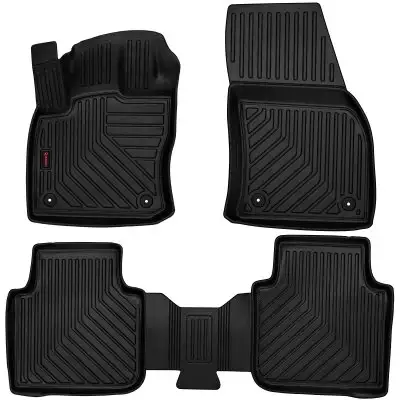 Rubbarto Komplet dywaników samochodowych RUBBARTO 3D pasujących do Skoda Kodiaq (2016-2024) / Seat Tarraco (2018-...) 13 kg KPL