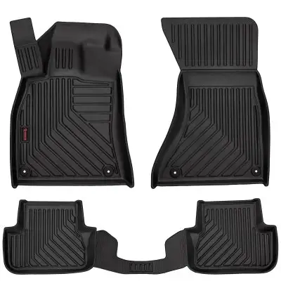Rubbarto Komplet dywaników samochodowych RUBBARTO 3D pasujących do Audi A4 (B8) (2007-2015)