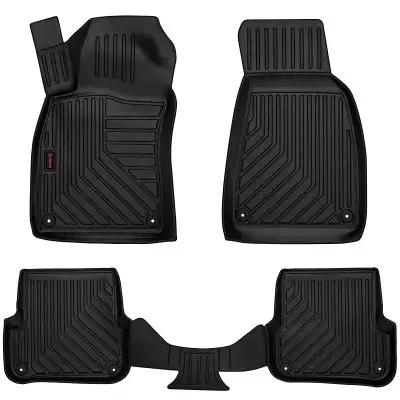 Rubbarto Komplet dywaników samochodowych RUBBARTO 3D pasujących do Audi A6 (C6) (2004-2006) 4 kg
