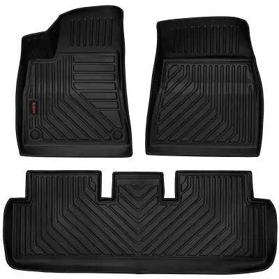 Rubbarto Komplet dywaników samochodowych RUBBARTO 3D pasujących do Tesla Model 3 Highland (2023-...) 17 kg KPL