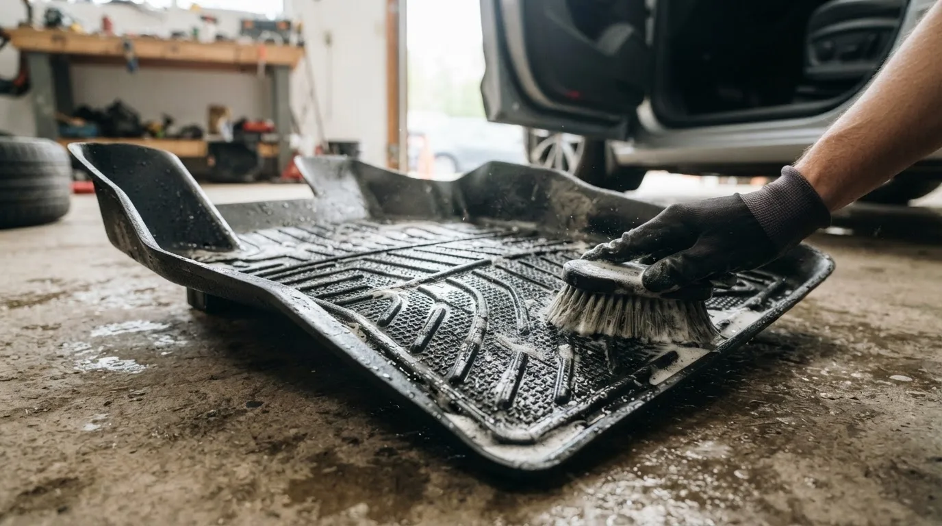 Jak czyścić maty 3D do samochodu, żeby nie zniszczyć spodu